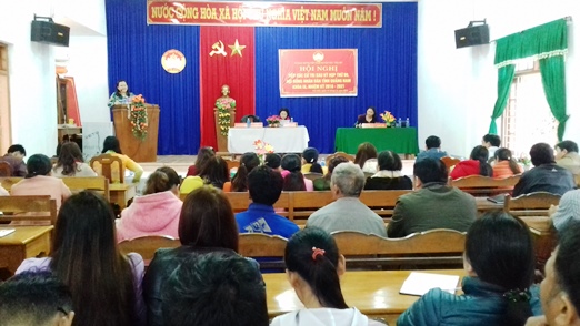 Tổ đại biểu HĐND tỉnh Quảng Nam khóa IX tiếp xúc cử tri xã Trà Đốc, Trà Dương