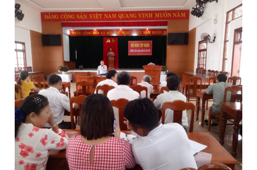 Bắc Trà My tập huấn kỹ năng hòa giải ở cơ sở cho hòa giải viên của các tổ hòa giải của xã Trà Đông, xã Trà Nú và thị trấn Trà My