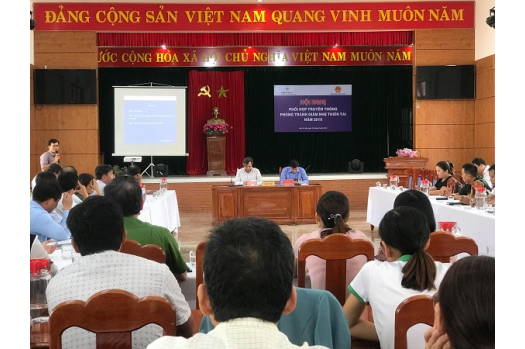 Hội nghị truyền thông phòng chống, giảm nhẹ thiên tai năm 2019