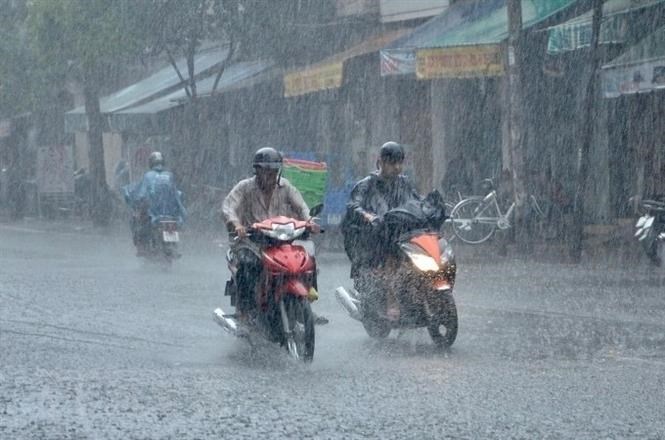 Dự báo từ ngày 10-12/10, huyện Bắc Trà My có mưa vừa, mưa to, có nơi mưa rất to