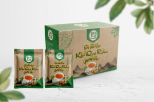 Trà túi lọc khổ qua rừng hương quế - sản phẩm OCOPC 3 sao của Hợp Tác Xã Phú Quý